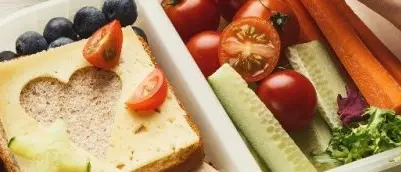 healthy lunch helps you study